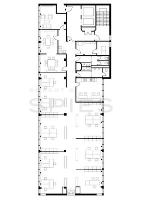 AUFTEILUNG / 2. OG BESTAND / ca. 448 m²