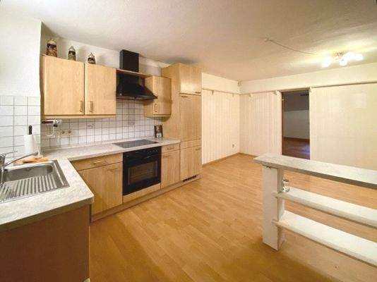 Wohnküche im Erdgeschoss