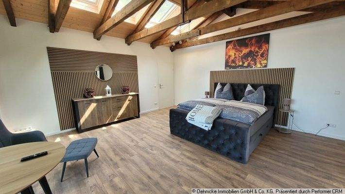 Schlafzimmer im Obergeschoss