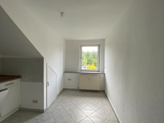 Küche mit Einbauküche