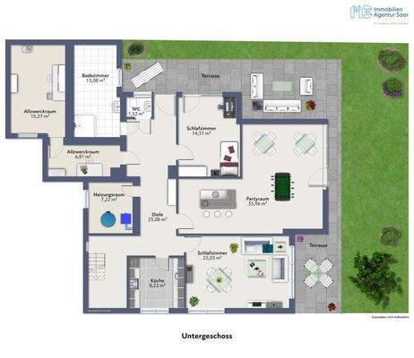 Vielseitiges Zweifamilienhaus in Wallerfangen 