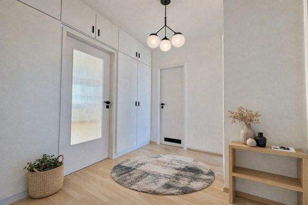 Diele digital eingerichtet