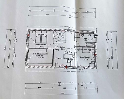 Grundriss Dachgeschoss