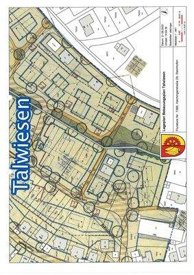 Bebauungsplan Grundstück