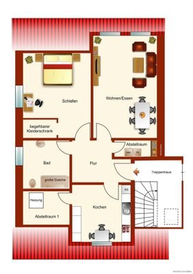 Grundriss Wohnung