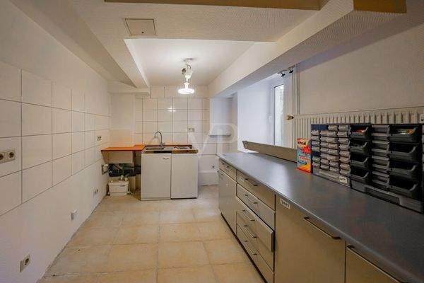 Küche im Kellergeschoss