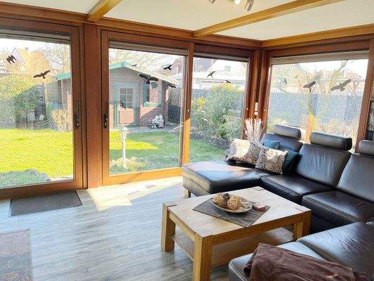 ... Blick in den Garten