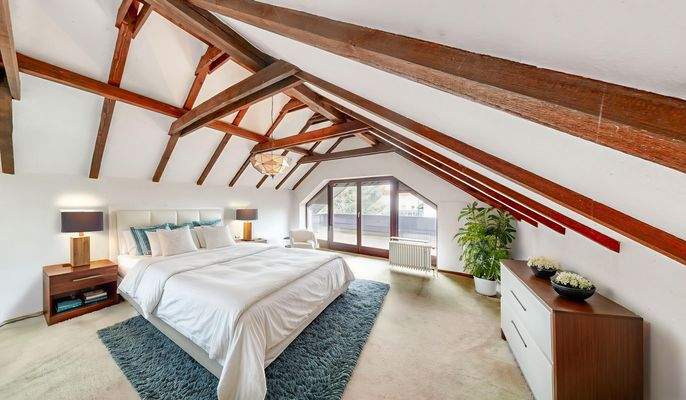 Einrichtungsbeispiel Schlafzimmer OG