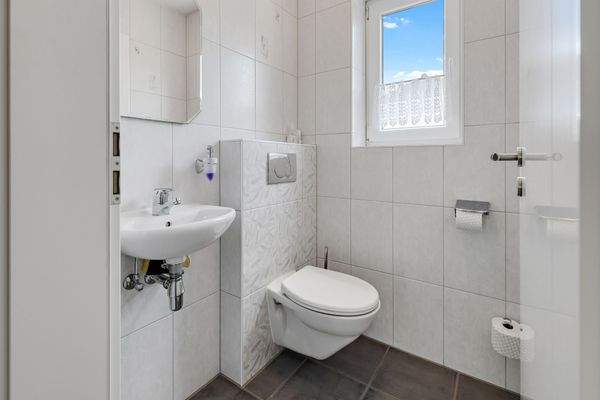 Separates WC im Dachgeschoss