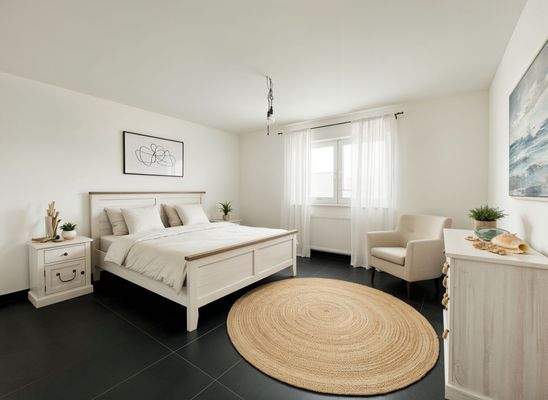 Schlafzimmer OG (KI generiert)