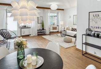 Wohn und Esszimmer