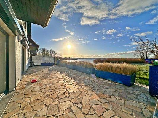 Seeblick von der Terrasse