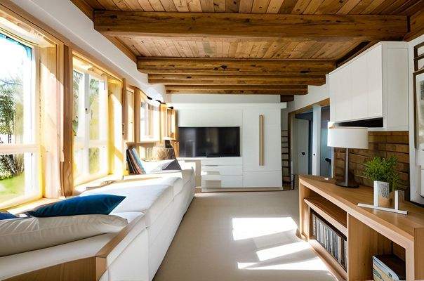 Einrichtungsbeispiel Zimmer 1 EG