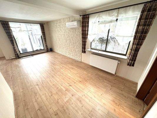 Essbereich im Wohnzimmer