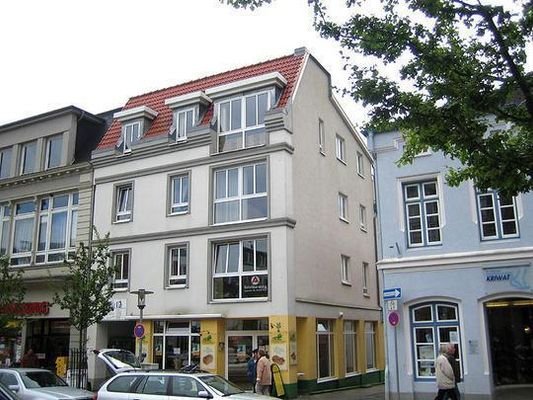 Durchfahrt zum Mietobjekt 