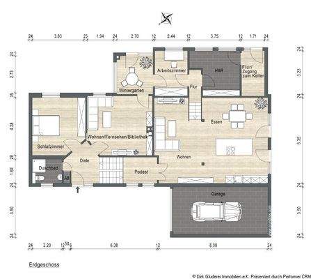Grundriss Erdgeschoss