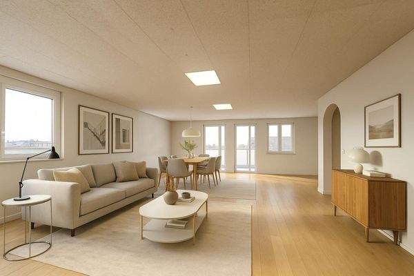 Visualisierung Wohne-/Essen