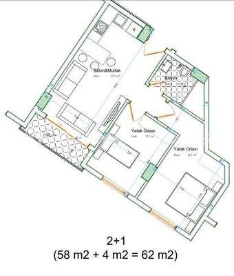 Apartments for Sale 300 M from the Sea in Alanya