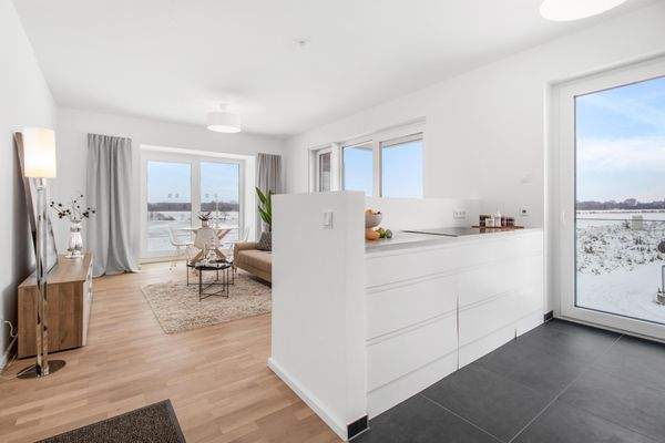 Küche/Wohn- und Essbereich