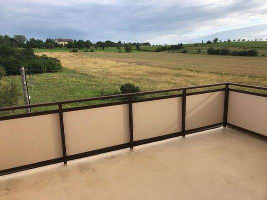 Balkon Richtung Süden