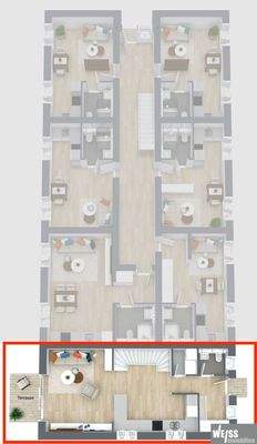 Grundriss - Haus 4, EG