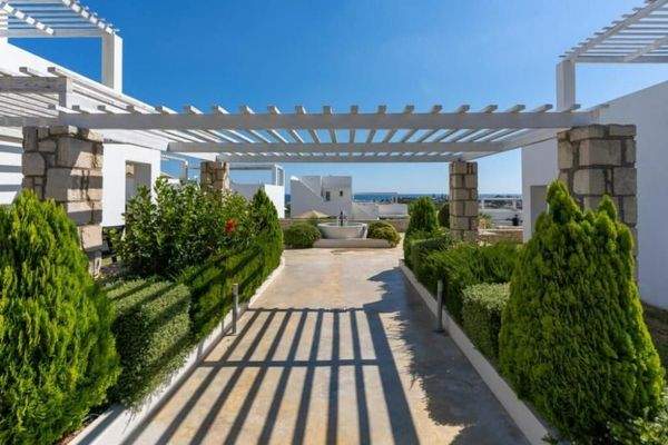 Kreta, Asprouliani: Schönes Haus in toller Anlage mit Meerblick zu verkaufen