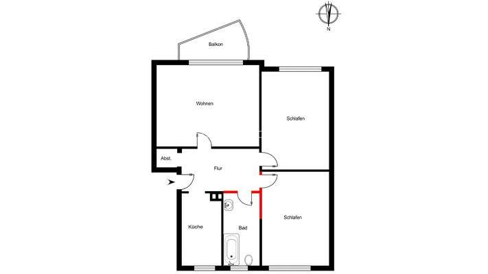 Grundriss Hellbrookstraße_optionaler Umbau