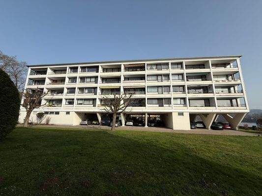 Ansicht Gesamtanlage Balkonseite von Süden