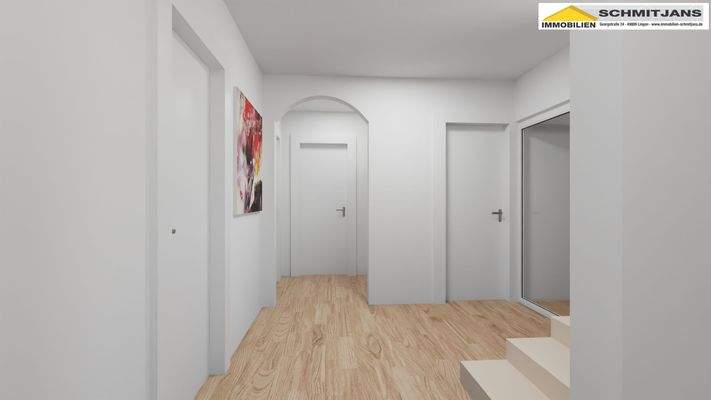 Visualisierungsbild Flur