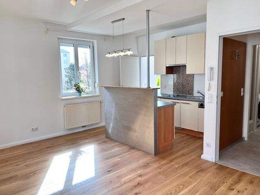Wohnbereich mit Küche
