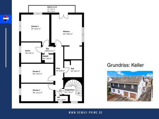 Grundriss Obergeschoss