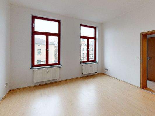 Wohn- und Schlafzimmer