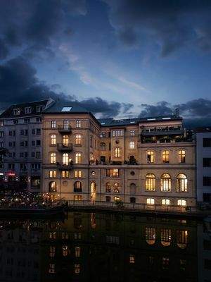 Rückseitige Hausansicht zur Spree