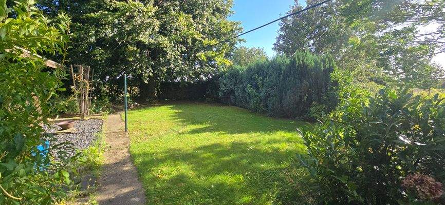 Herrliche Ruhe im eigenen Garten