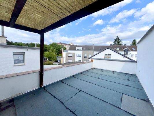 Große Dachterrasse