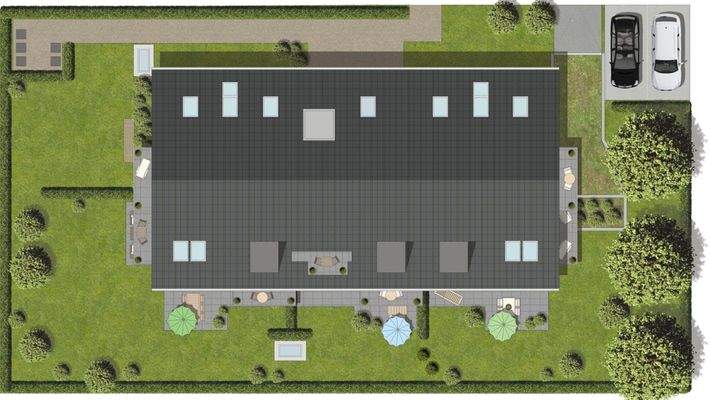 Lageplan Mehrfamilienhaus