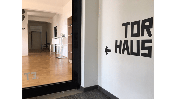 Eingang zu den Büros