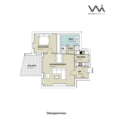 Grundriss Wohnung 6