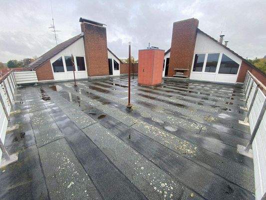 Dachterrasse ca. 120 m² mit top Ausblick!