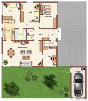 Grundriss Erdgeschoss