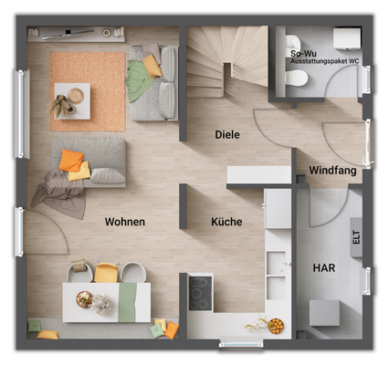 Grundriss EG