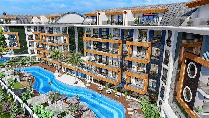 Chic Flats with Smart Home Systems in Oba Alanya