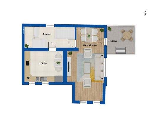 Grundriss - Obergeschoss