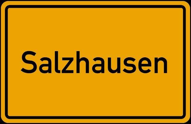 Orstsschild Salzhausen