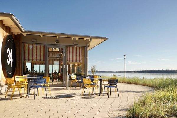 Gastronomie am Strand von Wassersleben