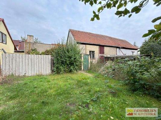 Scheune -Rückansicht