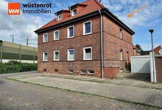 Ansicht mit Markierung Haushälfte