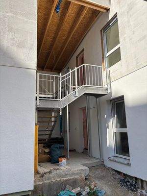 Zukünftiger Zugang zu den Wohnungen