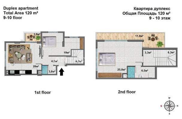 Spacious Apartments in the Heart of Mahmutlar Alanya