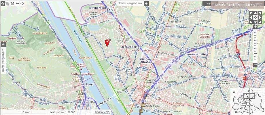 Lageplan und Öffis 1